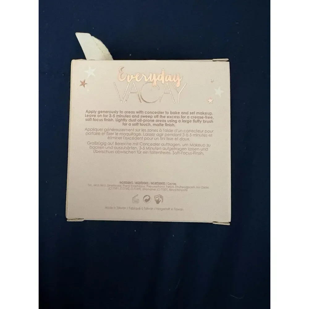 CIATÉ LONDON Everyday Vacay Coconut Setting Powder .52 Oz / 15 g NIB